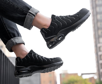 LARNMERN Arbeitsschuhe Herren Sicherheitsschuhe Damen 35-51 EU Leicht Pannensichere Sportlich Schutz