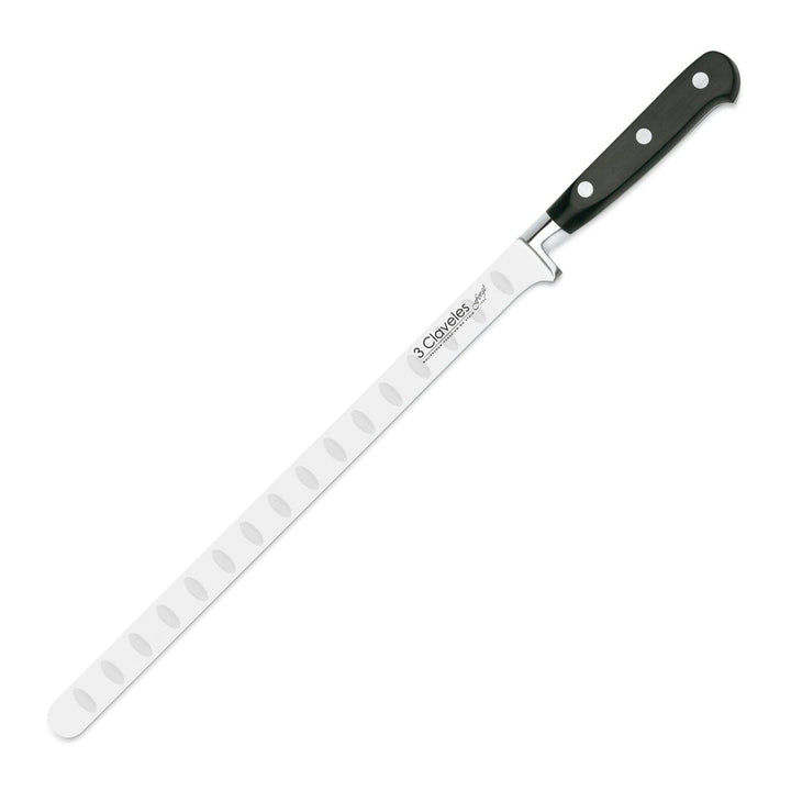 CUCHILLO JAMONERO-SALMON ALVEOLADO FORJADO FORGE 30 cm - 12" E 3C