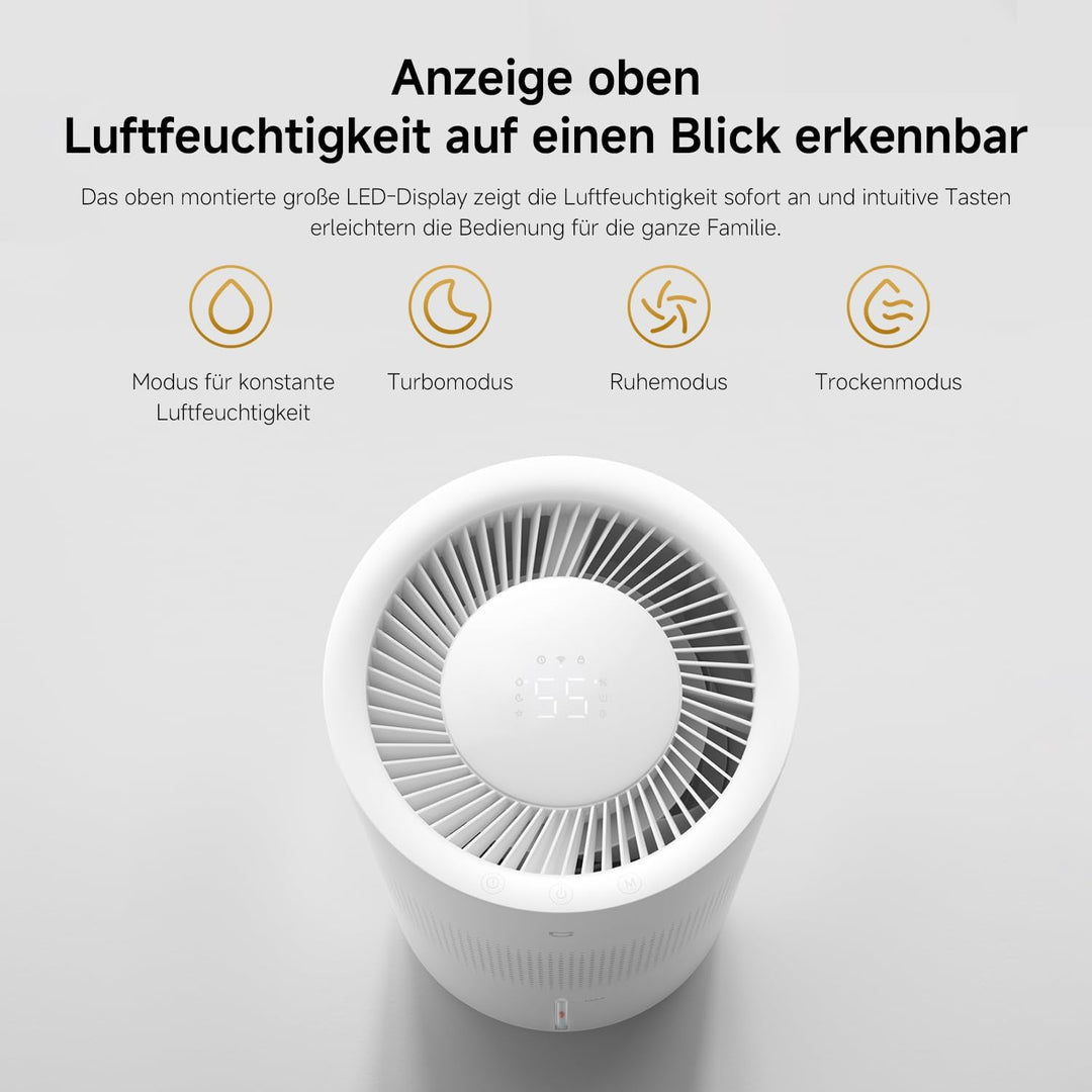 Xiaomi Smart Evaporative Humidifier Pro, 600mL/h ohne Nebel
