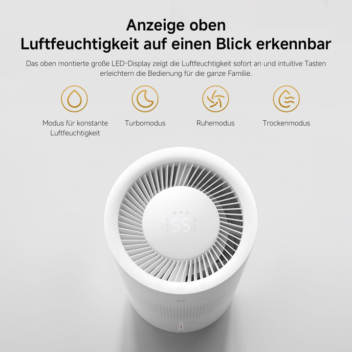 Xiaomi Smart Evaporative Humidifier Pro, 600mL/h ohne Nebel