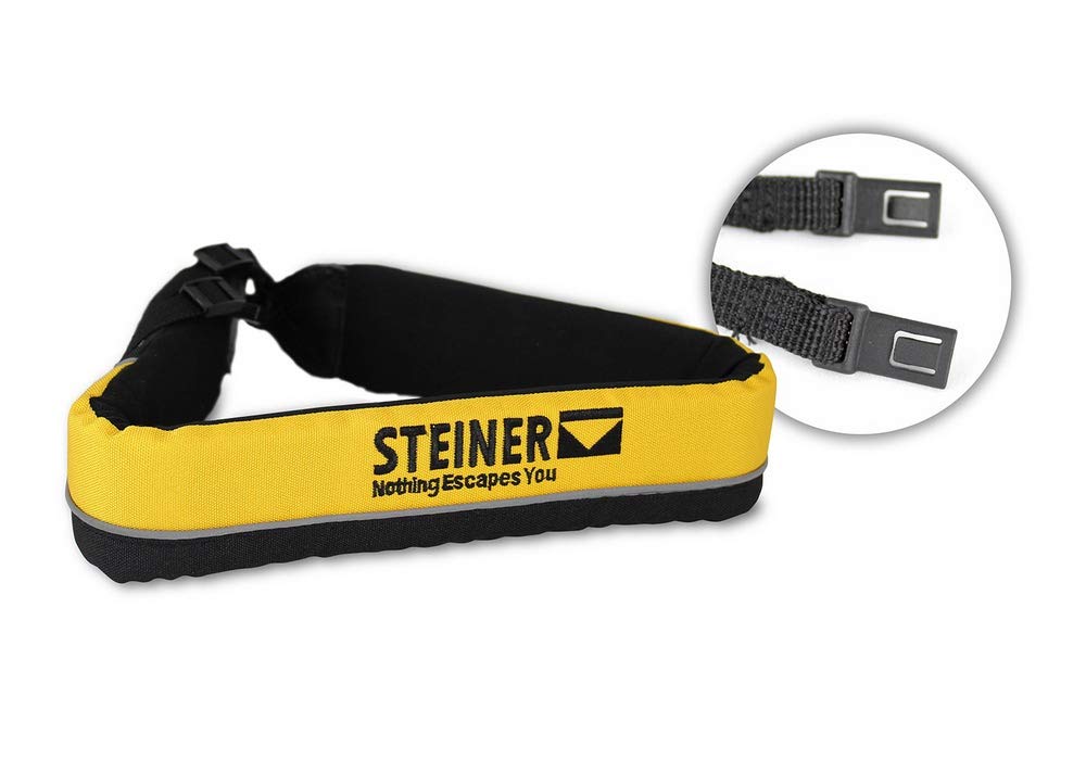 Steiner ClicLoc Schwimmender Gurt für Marine Ferngläser, passend für 7x50 Navigator Pro, Commander,