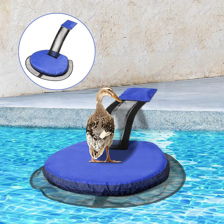 2 Stück Tierrettende Fluchtrampe für Pool, Schwimmende Rampe Rettungen, Schwimmbadzubehör, Pool-Krit