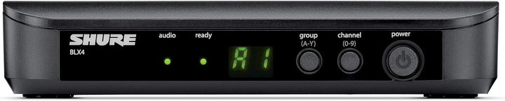 Shure BLX24/PG58 UHF Wireless Mikrofonsystem - Perfekt für Kirche, Karaoke - 14-Stunden Akkulaufzeit