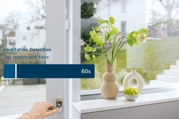 Bosch Smart Home Heizen und Komfort-Set, 3X Heizkörperthermostat II, 2X Tür-/Fensterkontakt II, 1x C