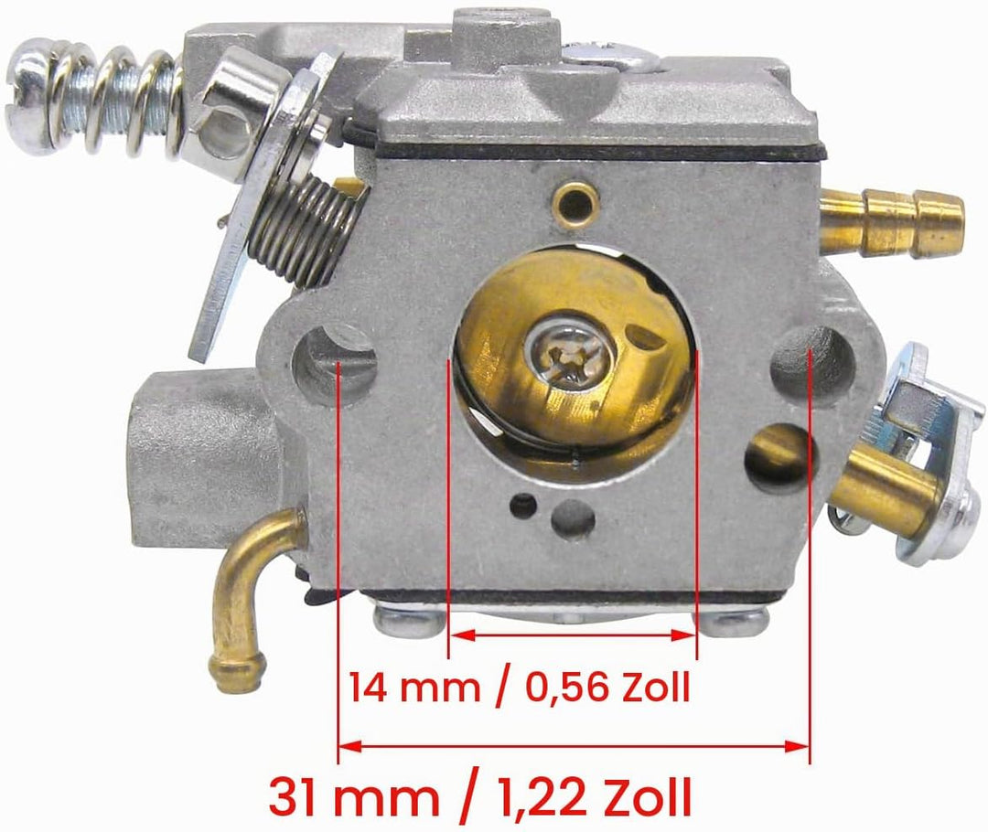 ZAMDOE Vergaser-Set für Husqvarna 584901401 525L 525LS 525LST 525ES 325HE3 325HE4 525RXT Rasentrimme