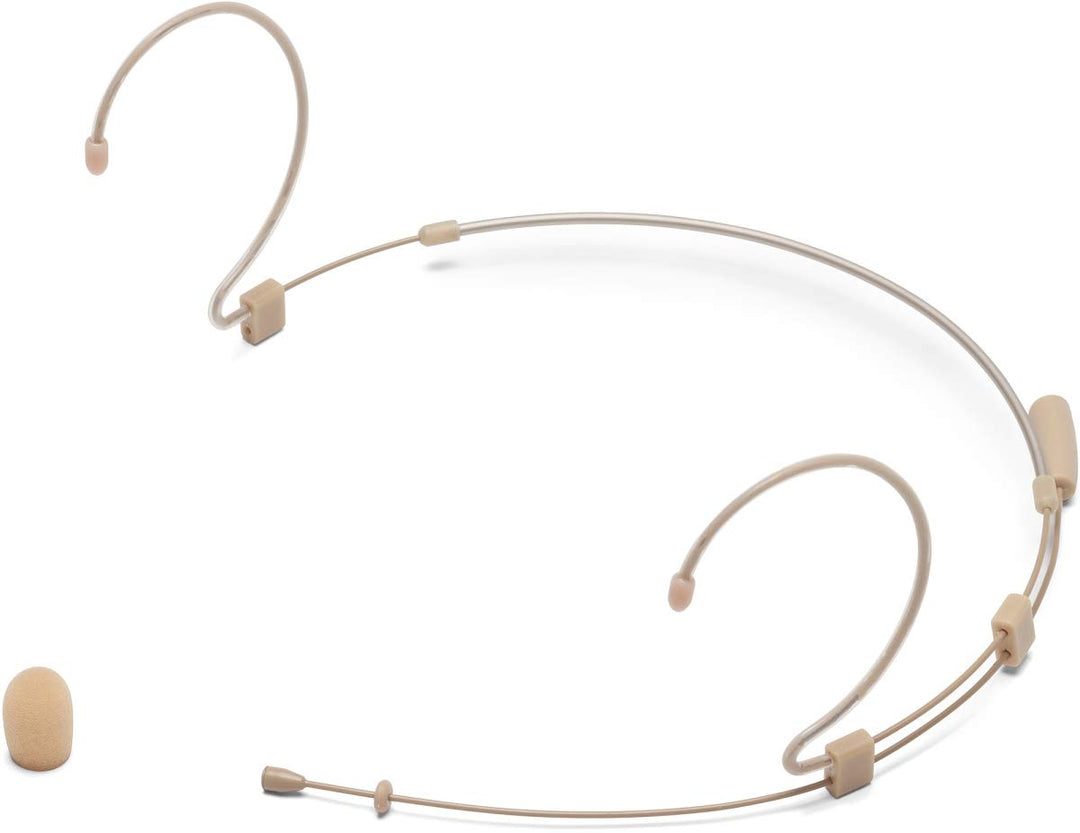 SAMSON DE10x Omnidirektionales Headset-Mikrofon mit Miniatur-Kondensator für Präsentationen, Fitness