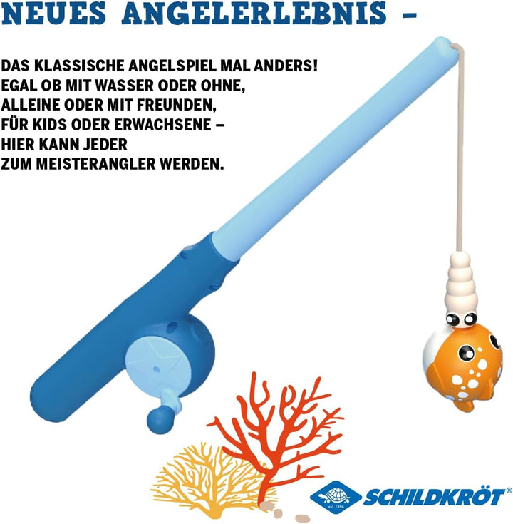 Schildkröt Fishing Game – Magnetisches Angelspiel für Kinder – fördert Feinmotorik & Koordination –
