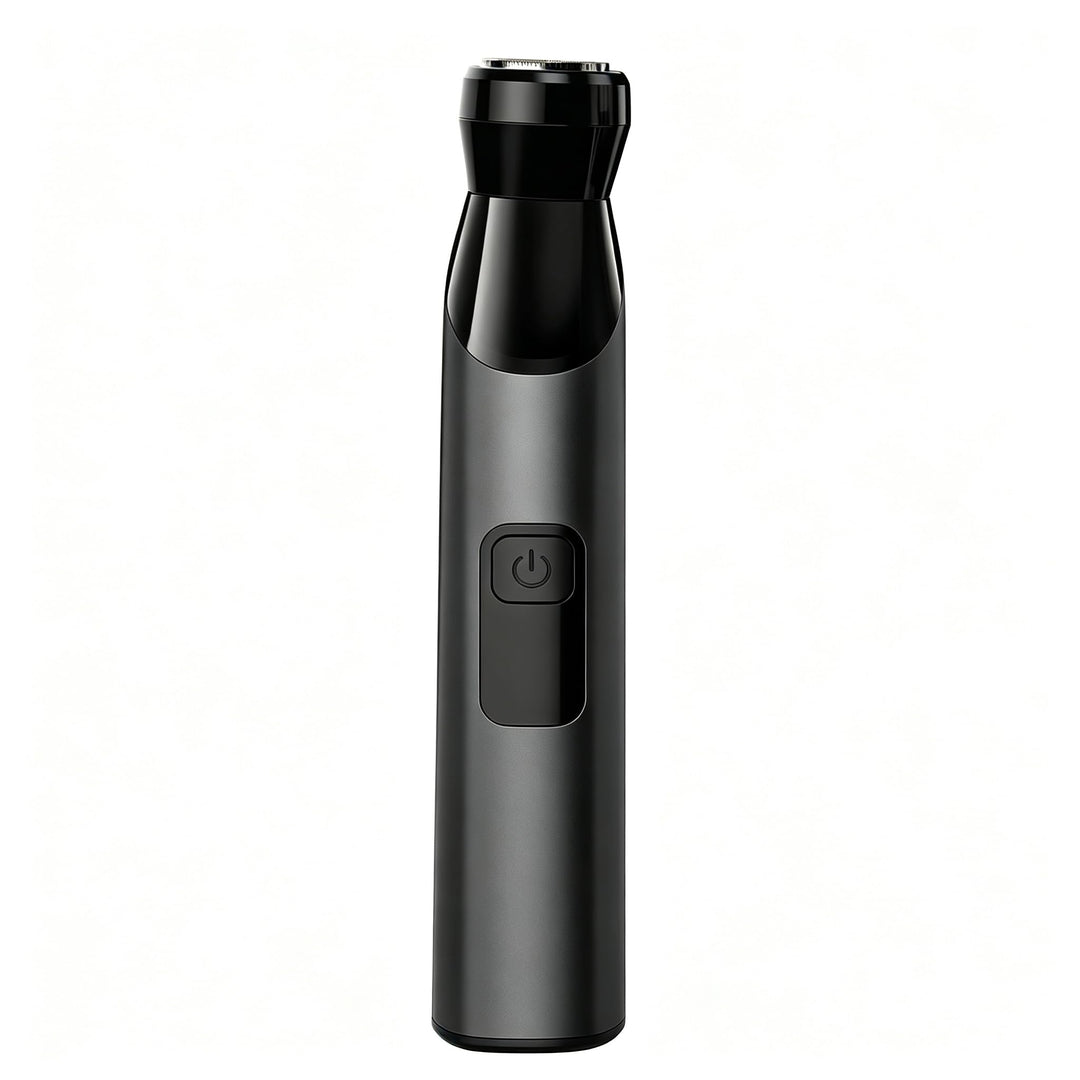 Intimrasierer Mann, All-in-One Bodygroomer & Körperrasierer Herren, IPX7 Wasserdicht Orange-grau, Or