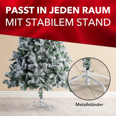 Xonic® Claus künstlicher Weihnachtsbaum Grün - 5 Grössen: 120-240cm - Realistischer Tannenbaum mit M