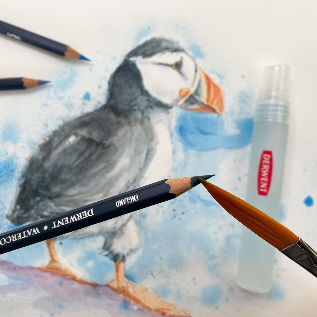 Derwent Aquarellstifte, Zeichnen & Malen, 36er-Set, Ideal zum Vermischen & Schichten, Professionelle