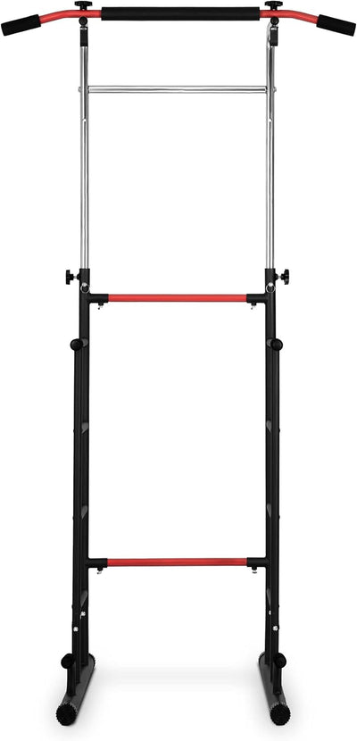 NEO SPORT Freistehende Klimmzugstange NS-301 für Klimmzug-Krafttrainingsübungen aus verstärktem Stah