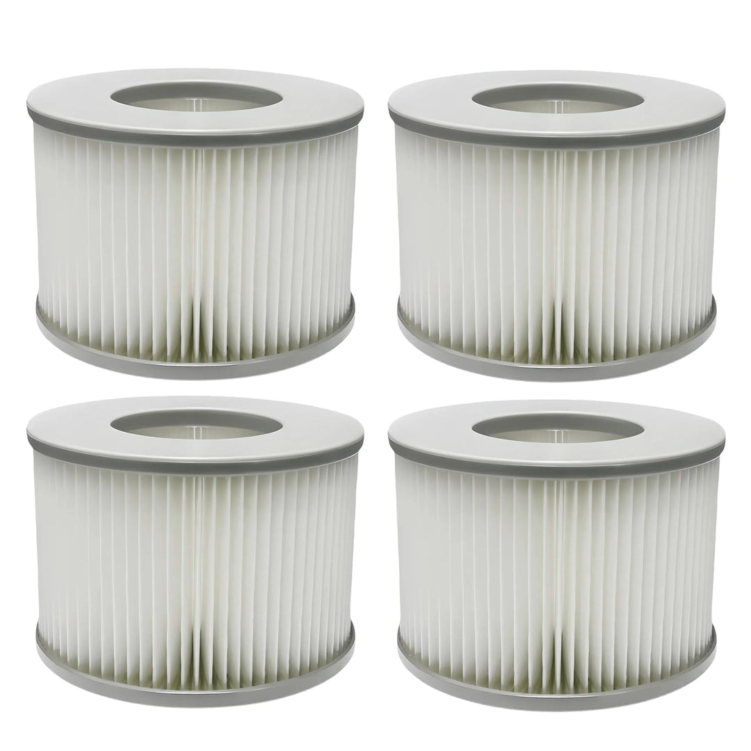4 Stück Ersatz Filterkartuschen für MSpa Filter, Ersatzfilter kompatibel mit Whirlpool MSpa Modelle,