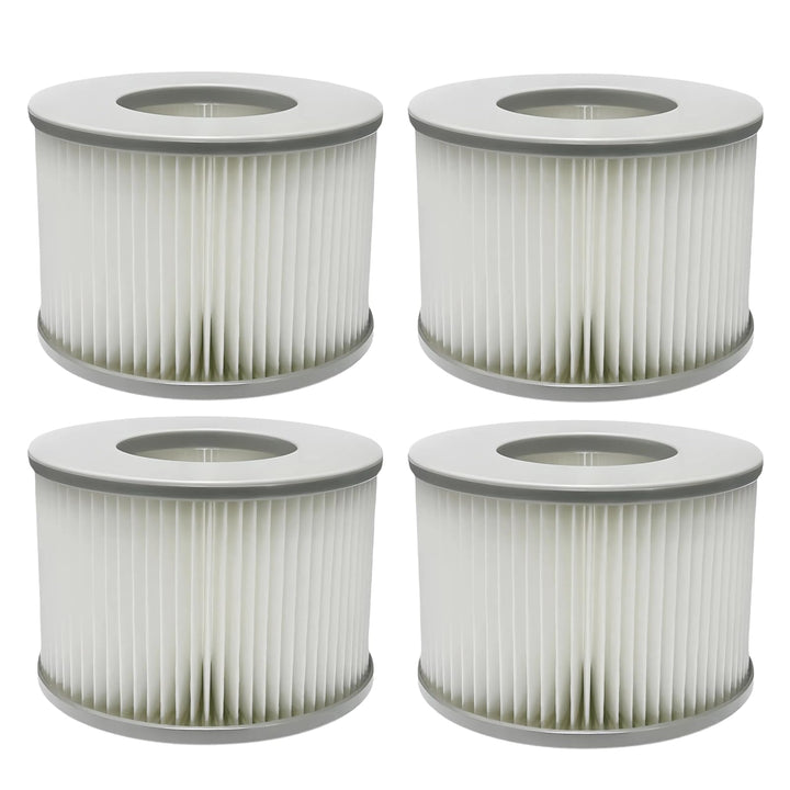 4 Stück Ersatz Filterkartuschen für MSpa Filter, Ersatzfilter kompatibel mit Whirlpool MSpa Modelle,