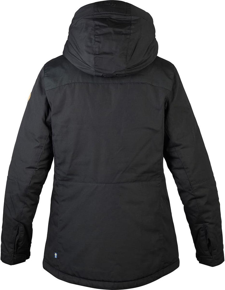 Fjällräven Damen Skogsö Padded Jacke,, Dark Garnet