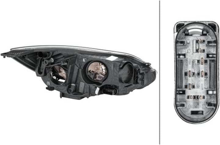 HELLA 1EA 354 994-031 Halogen-Hauptscheinwerfer - links - für u.a. Ford Focus Iii Links (Fahrerseite