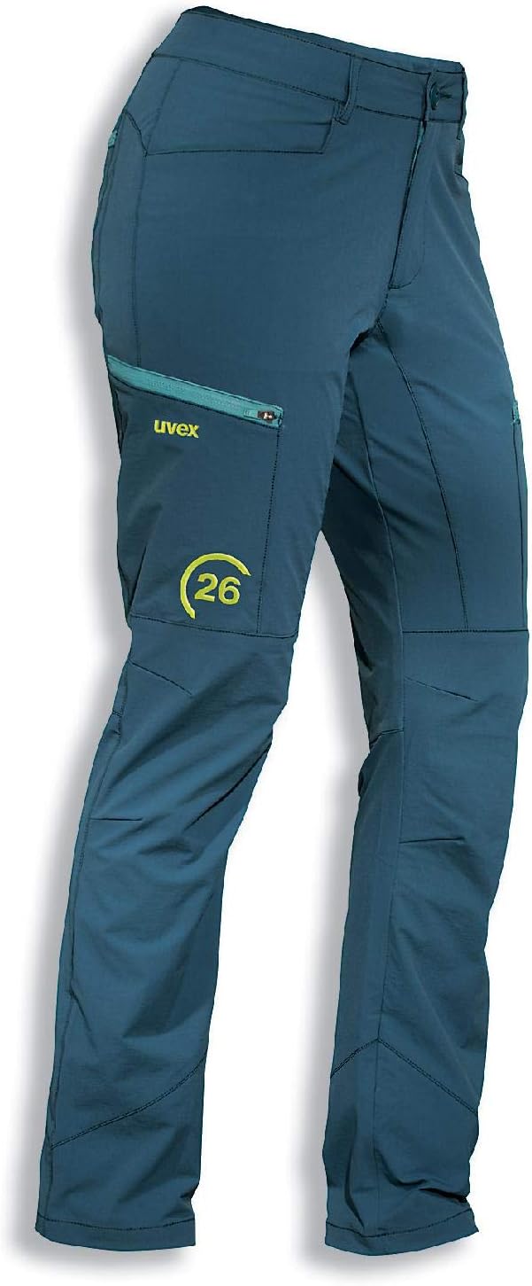 Uvex 26 Arbeitshose - Blaue Sicherheits-Bundhose für Damen 44 Petrol, 44 Petrol