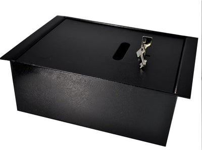 ALSTEN TECH Bodentresor Möbeltresor 35,6 x 26,5 x 14,2 cm Masse: 12 kg Geldtresor für Zuhause Büro u