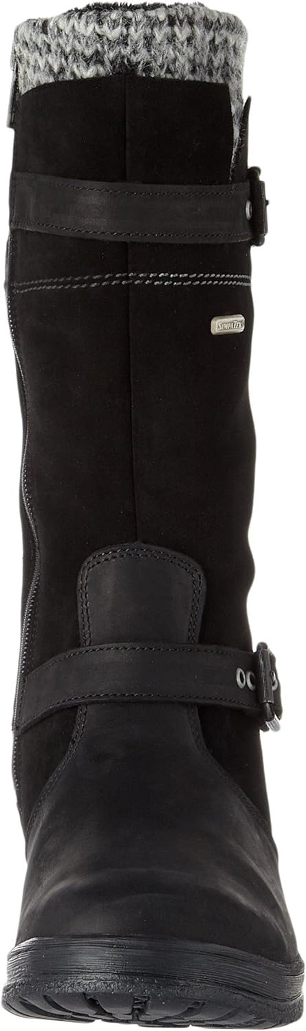 Däumling Marco RV - Alia Mädchen Langschaft Stiefel 27 EU Schwarz 70denver Schwarz, 27 EU Schwarz 70
