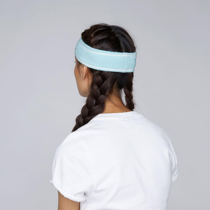 Kangol Bermuda Stripe Headband Stirnband Einheitsgrösse Hellblau, Einheitsgrösse Hellblau
