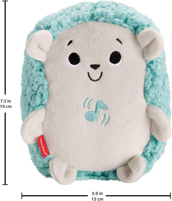 Fisher-Price Babytröster Igelform, Musikspielzeug, mit beruhigenden Vibes, Plüsch, mit Vibrationen,