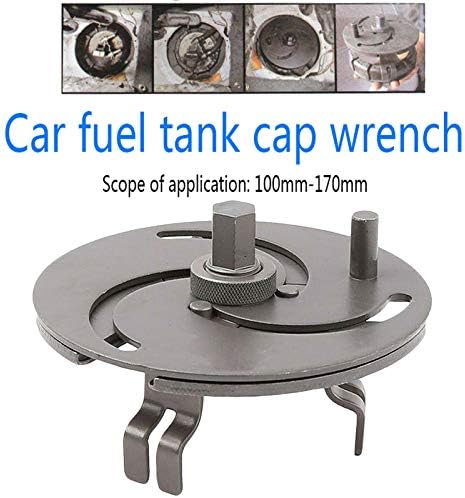 FireAngels Auto-Kraftstoffpumpen-Schraubenschlüssel, 3 Backen, verstellbar, 100–170 mm