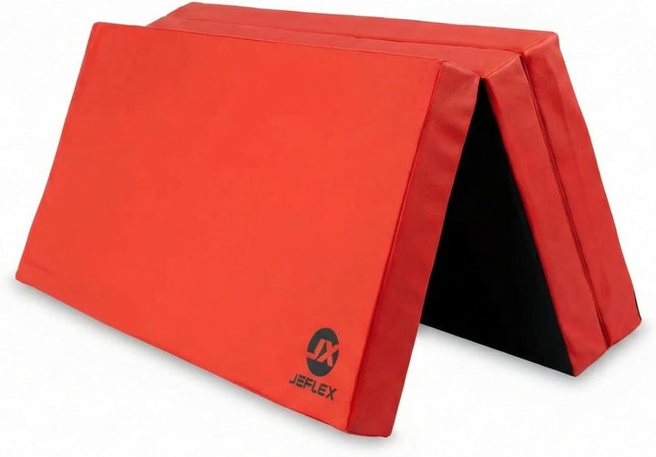 Jeflex - klappbare Weichbodenmatte & Turnmatte 150 x 100 x 8 cm MADE IN GERMANY/Gymnastikmatte tragb