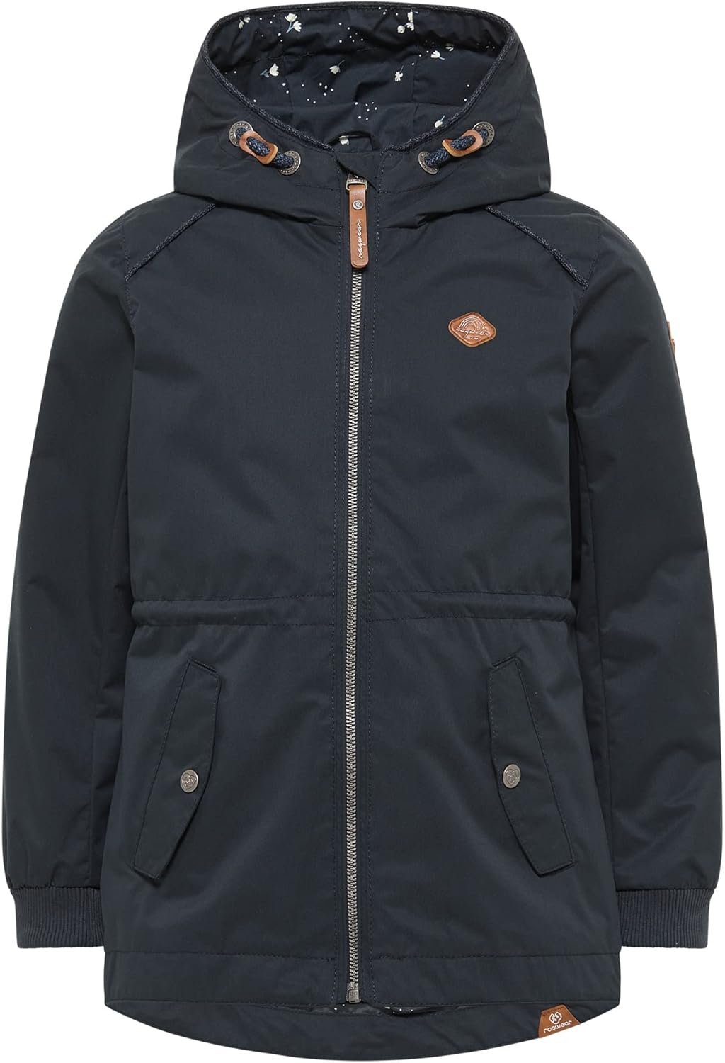 Ragwear Layra Mädchen Jacke Sommerjacke Kinder Übergangsjacke Wasserabweisend Parka Mantel 128 Navy