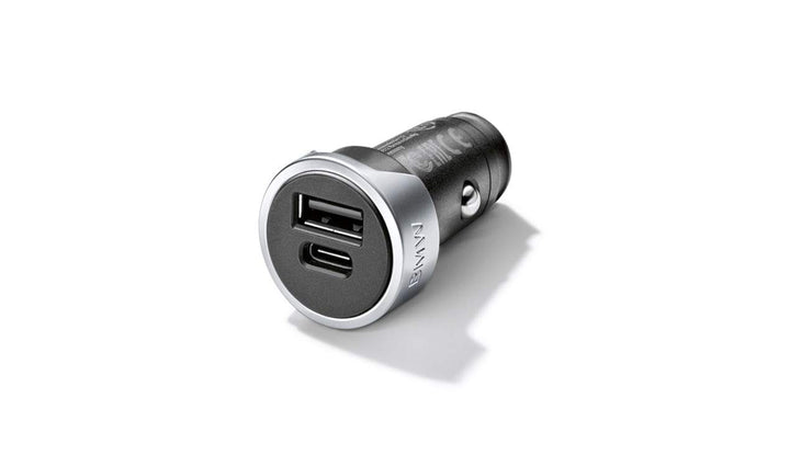 BMW Original Adapterbuchse Dual USB Ladegerät für Typen A und C 65412458286