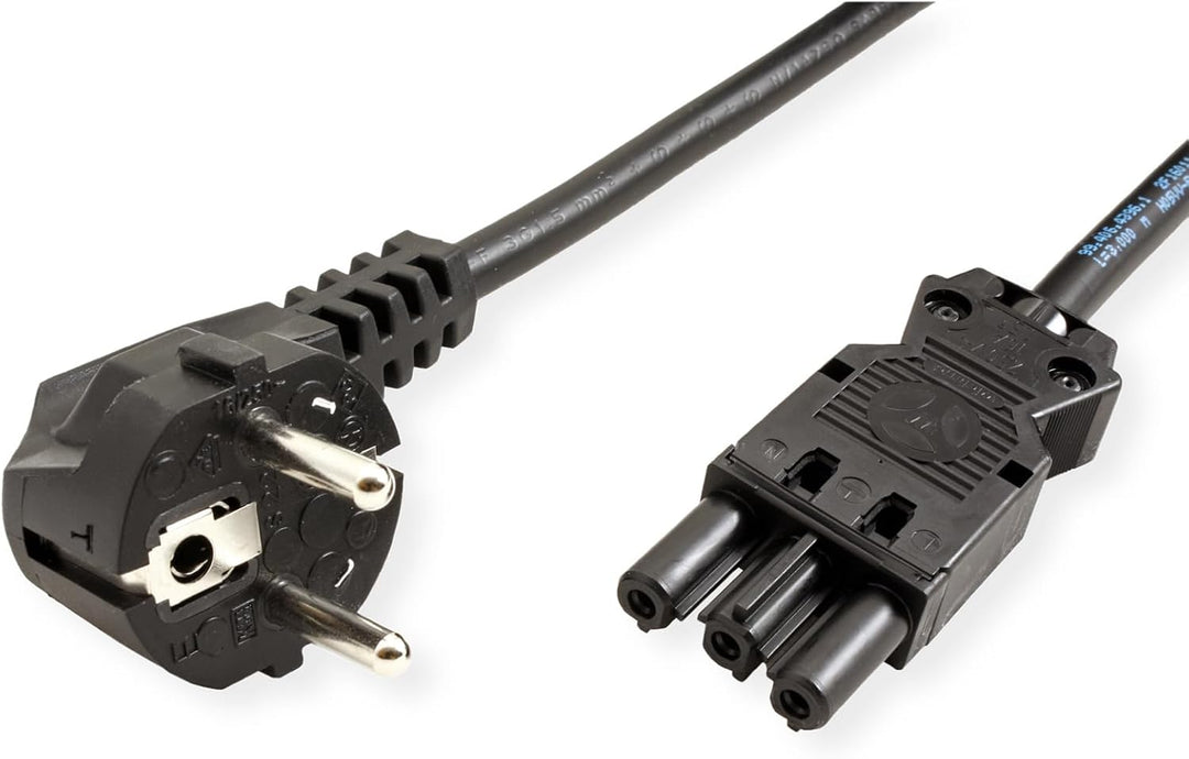 BACHMANN Gerätezuleitung Wieland GST18 7m Schwarz 375.1292, 7m