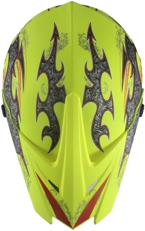 Kinder Crosshelm Mejia – Motorradhelm für Kinder, ABS-Schale, robuster Kinderhelm für Downhill, Quad
