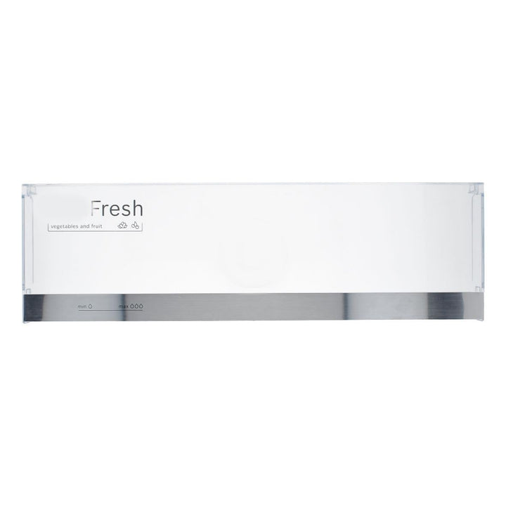 enispart Schubladenblende für Kühlteil kompatibel mit BOSCH 12013515 kompatibel mit VitaFresh transp
