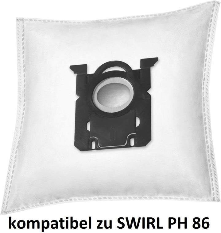 I 30x Staubsaugerbeutel kompatibel zu Swirl PH86 / PH 86, passend für Philips PowerLife, Performer C
