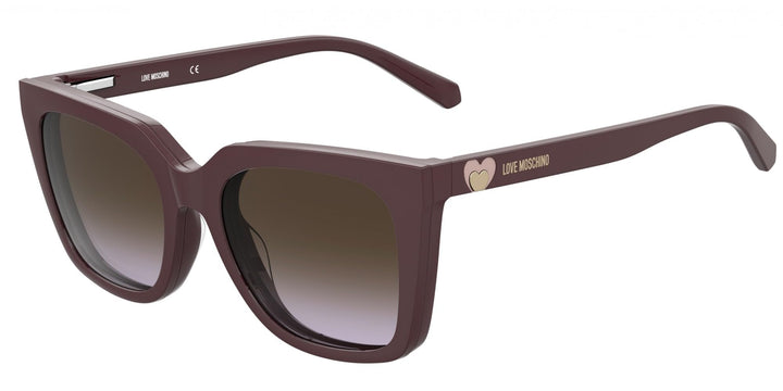 Love Moschino Unisex Sunglasses 54 Pflaume, 54 Pflaume