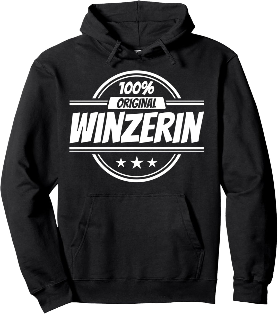 Winzerin Geschenke lustiger Spruch Pullover Hoodie