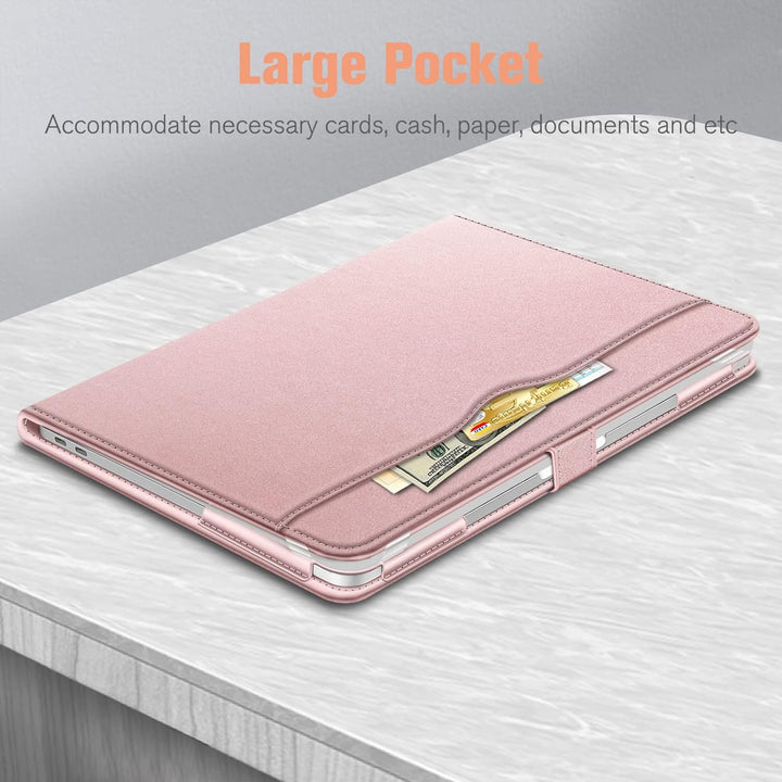 Fintie Hülle Kompatibel mit MacBook Air M3 M2 13.6 (2024-2022), MacBook Air M1 13 (2020-2018) und Ma