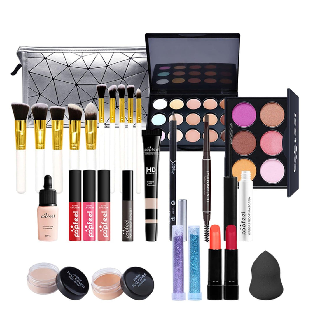 FantasyDay Multifunktions Exquisite Make-up Geschenkset Kosmetik Schmink Kit für Gesicht, Augen und