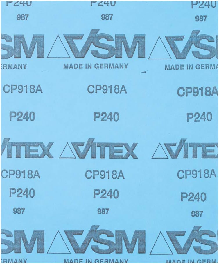 PFERD Papier Schleifbogen wasserfester, 10 Stück | 230x280mm SiC240 | 45098034 – zur Lackbearbeitung