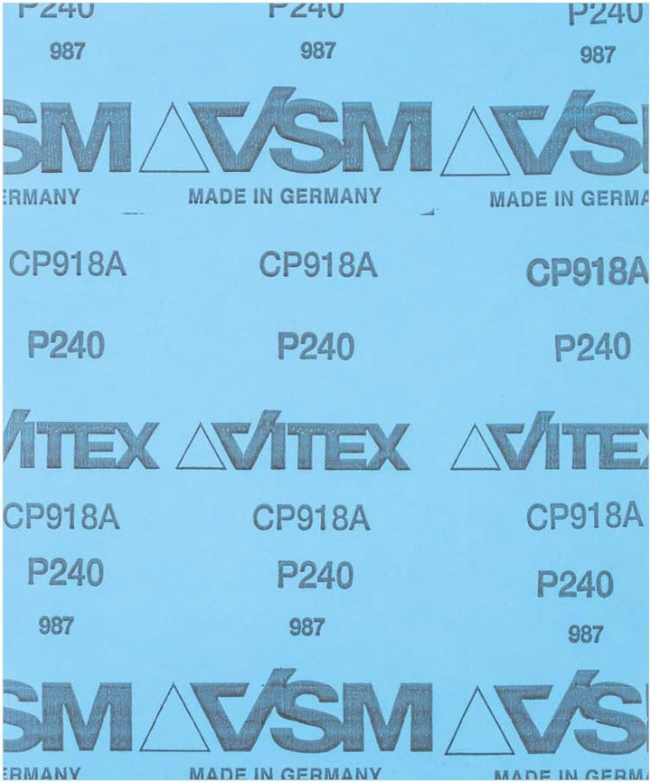 PFERD Papier Schleifbogen wasserfester, 10 Stück | 230x280mm SiC240 | 45098034 – zur Lackbearbeitung