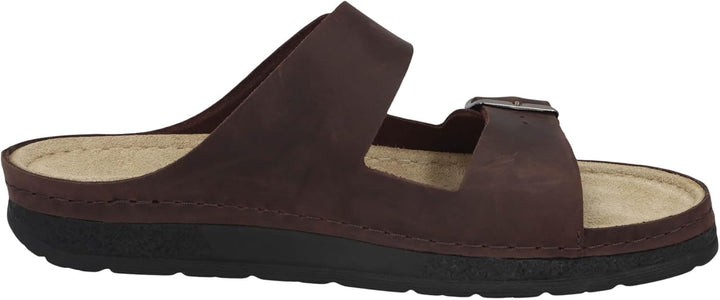 Berkemann Herren Adam Hausschuh 42 EU Mokka, 42 EU Mokka