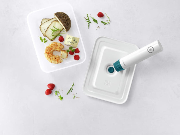 ZWILLING Fresh & Save Vakuum Lunchboxenset, Grösse L, 3tlg, Kunststoff, La Mer