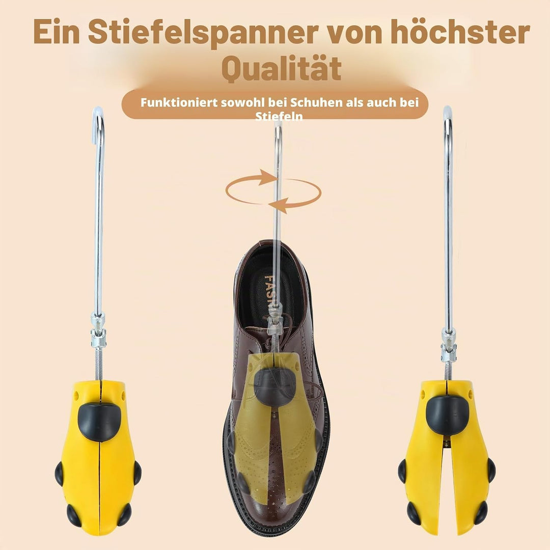 Exshoiu Schuhspanner, Schuhdehner für Stiefel, 1 Paar Schuhdehner Schuhweiter Stiefeletten, Verstell