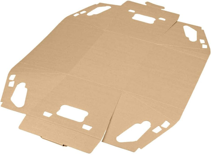 Einkaufsbox braun 432 x 270 x 258 mm, 25 Stück