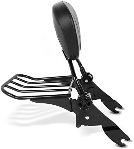 Sissy Bar mit Gepäckträger für Harley Davidson Street Glide Special 15-23 schwarz