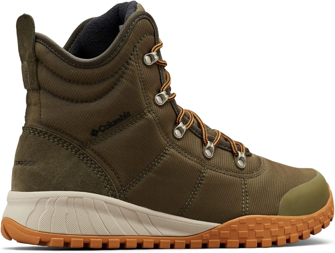 Columbia Fairbanks WP Omni-Heat wasserdichte Schneestiefel für Herren 40 EU Nori Canyon Gold, 40 EU