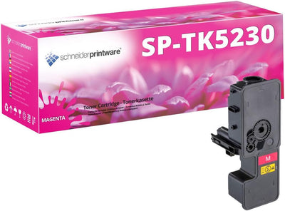 5 Schneider Printware Toner | 50 Prozent höhere Reichweite | kompatibel zu Kyocera TK-5230 für Kyoce