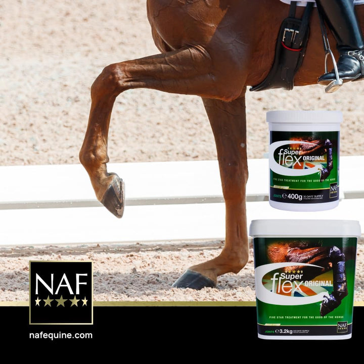 NAF Equine Equine 5032410014518 Superflex 5 Star Pulver - 400 Gramm, 400 g