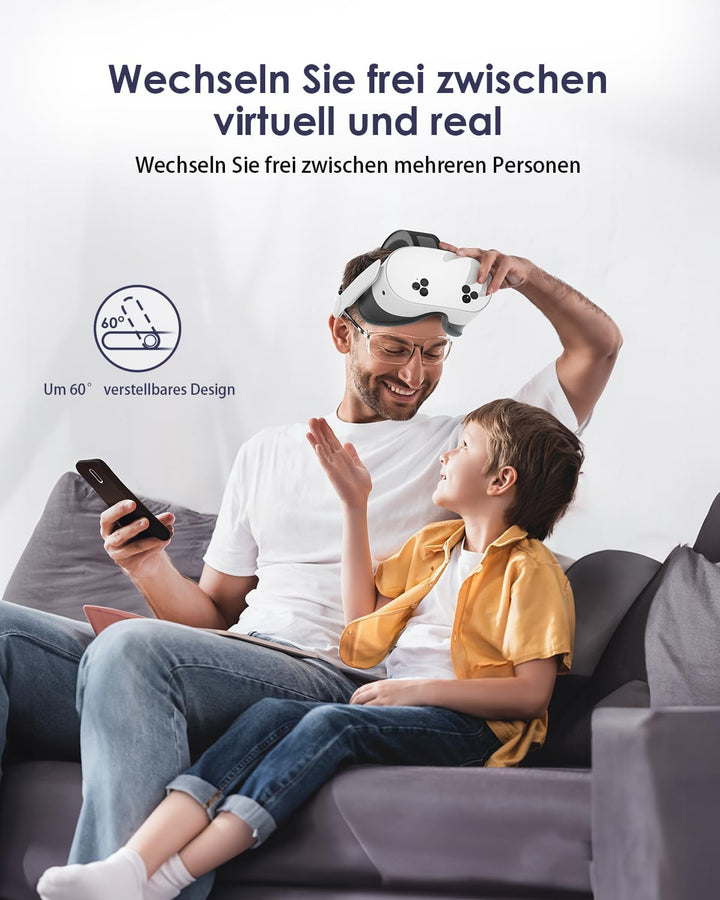 Maecker vr Elite Strap Kompatibel für Quest 3 Strap für Quest 3 Zubehör Bequemer Stabiler Strap Ersa