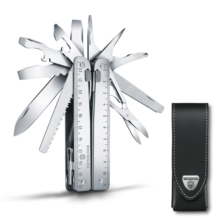 Victorinox, Multifunktionstool, SwissTool, Taschen Werkzeug, Funktionen, Kombi-Spitzzange, Feststell