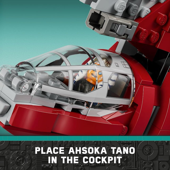 Lego Star Wars Ahsoka Tanos T-6 Jedi Shuttle, Star Wars Spielset basierend auf der Ahsoka TV-Serie 7