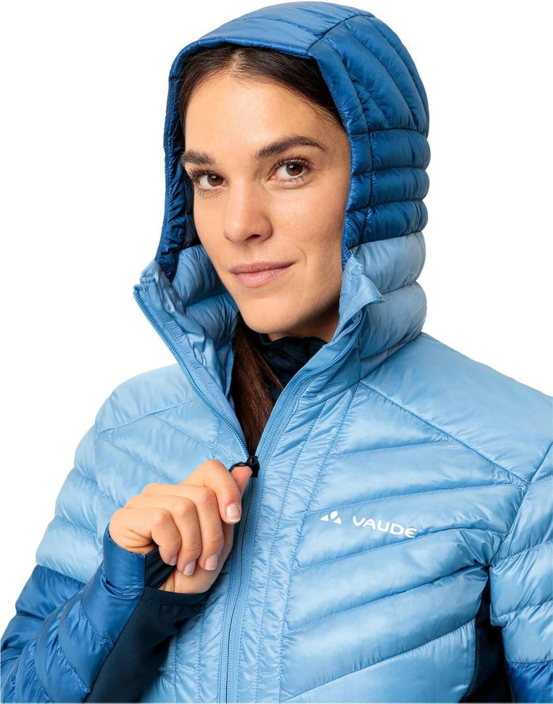 VAUDE Damen Women's Sesvenna Pro Jacket Ii Jacke, 34 pastel blue